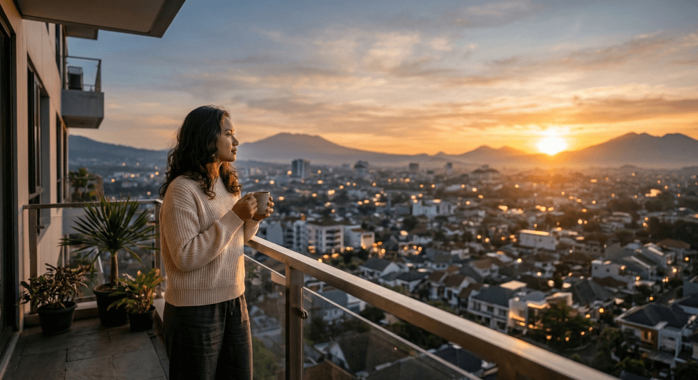 Matahari Terbit dengan Cahaya Lembut - Tanda Malam Lailatul Qadar dan Amalan Terbaik untuk Meraihnya